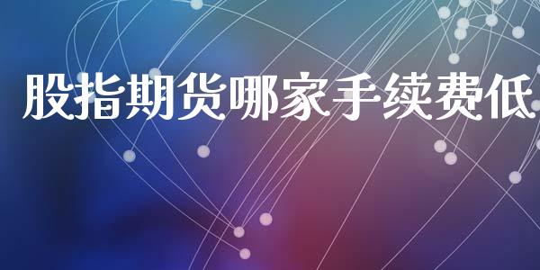 股指期货哪家手续费低_https://www.iteshow.com_期货手续费_第2张