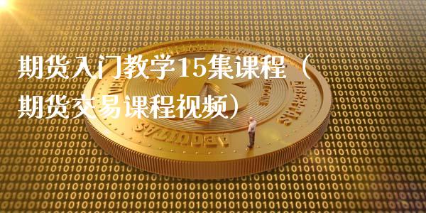 期货入门教学15集课程（期货交易课程视频）_https://www.iteshow.com_股指期货_第2张