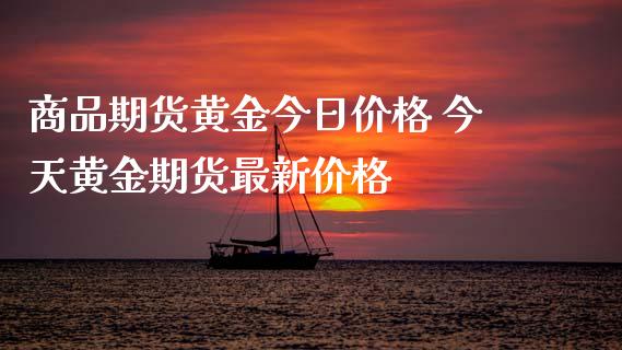 商品期货黄金今日价格 今天黄金期货最新价格_https://www.iteshow.com_期货品种_第2张