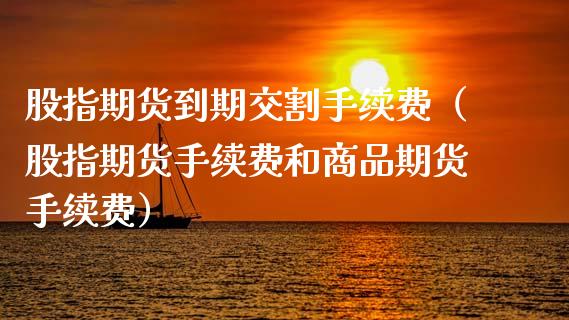 股指期货到期交割手续费（股指期货手续费和商品期货手续费）_https://www.iteshow.com_期货品种_第2张