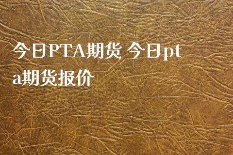 今日PTA期货 今日pta期货报价_https://www.iteshow.com_期货百科_第2张