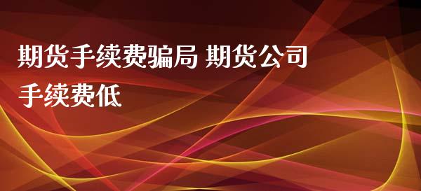 期货手续费骗局 期货公司手续费低_https://www.iteshow.com_期货品种_第2张