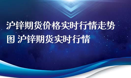 沪锌期货价格实时行情走势图 沪锌期货实时行情_https://www.iteshow.com_商品期权_第2张