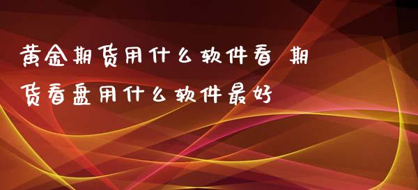 黄金期货用什么软件看 期货看盘用什么软件最好_https://www.iteshow.com_期货手续费_第2张