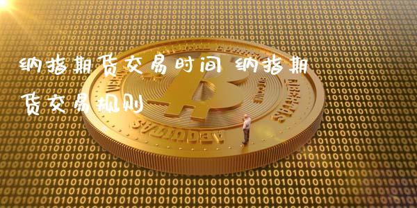 纳指期货交易时间 纳指期货交易规则_https://www.iteshow.com_股指期权_第2张