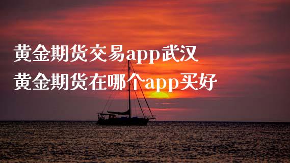 黄金期货交易app武汉 黄金期货在哪个app买好_https://www.iteshow.com_商品期权_第2张