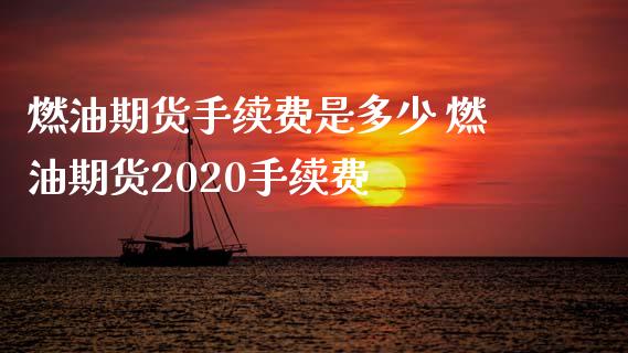 燃油期货手续费是多少 燃油期货2020手续费_https://www.iteshow.com_股指期货_第2张