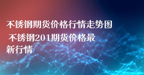 不锈钢期货价格行情走势图 不锈钢201期货价格最新行情_https://www.iteshow.com_期货百科_第2张