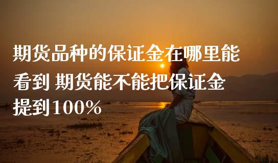 期货品种的保证金在哪里能看到 期货能不能把保证金提到100%_https://www.iteshow.com_期货开户_第2张