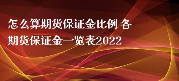 怎么算期货保证金比例 各期货保证金一览表2022_https://www.iteshow.com_期货交易_第2张