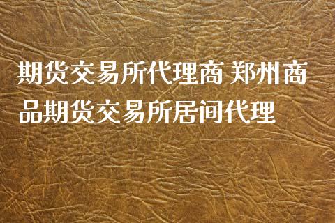 期货交易所代理商 郑州商品期货交易所居间代理_https://www.iteshow.com_期货百科_第2张