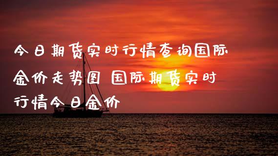 今日期货实时行情查询国际金价走势图 国际期货实时行情今日金价_https://www.iteshow.com_期货手续费_第2张