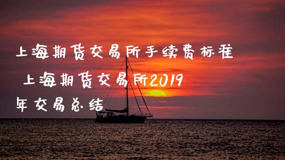 上海期货交易所手续费标准 上海期货交易所2019年交易总结_https://www.iteshow.com_原油期货_第2张