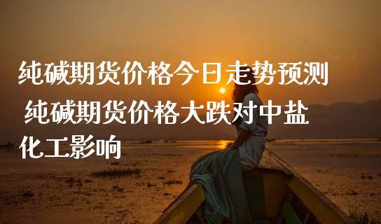 纯碱期货价格今日走势预测 纯碱期货价格大跌对中盐化工影响_https://www.iteshow.com_股指期权_第2张