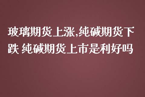 玻璃期货上涨,纯碱期货下跌 纯碱期货上市是利好吗_https://www.iteshow.com_期货手续费_第2张