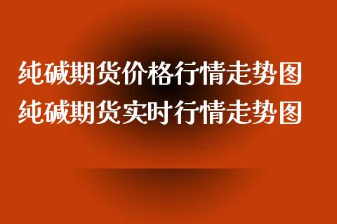 纯碱期货价格行情走势图 纯碱期货实时行情走势图_https://www.iteshow.com_期货手续费_第2张