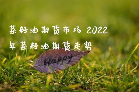 菜籽油期货市场 2022年菜籽油期货走势_https://www.iteshow.com_期货开户_第2张