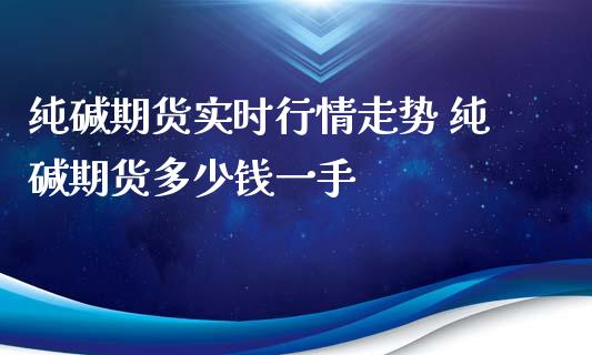 纯碱期货实时行情走势 纯碱期货多少钱一手_https://www.iteshow.com_股指期权_第2张