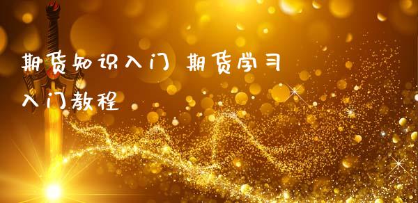 期货知识入门 期货学习 入门教程_https://www.iteshow.com_股指期权_第2张