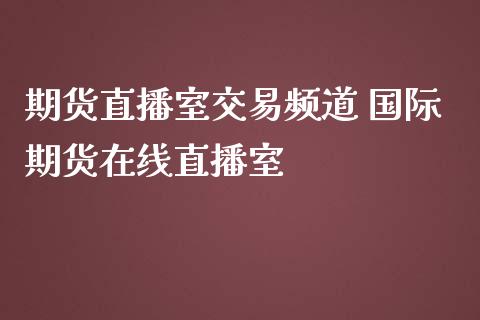 期货直播室交易频道 国际期货在线直播室_https://www.iteshow.com_期货公司_第2张