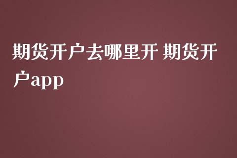 期货开户去哪里开 期货开户app_https://www.iteshow.com_期货公司_第2张