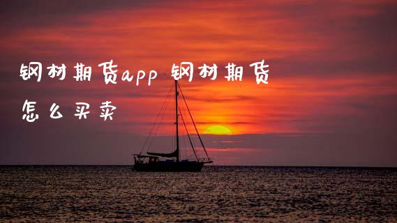 钢材期货app 钢材期货怎么买卖_https://www.iteshow.com_原油期货_第2张