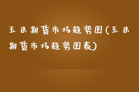 玉米期货市场趋势图(玉米期货市场趋势图表)_https://www.iteshow.com_股指期权_第1张