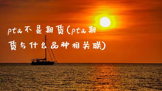 pta不是期货(pta期货与什么品种相关联)_https://www.iteshow.com_黄金期货_第1张