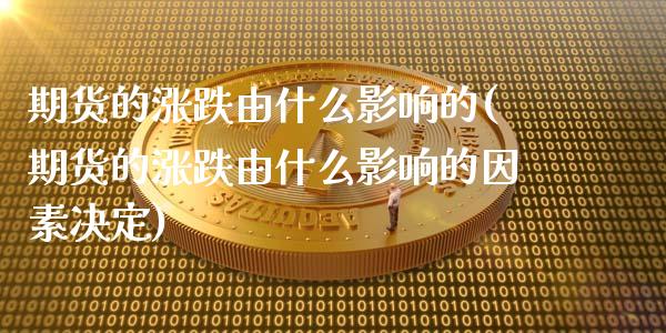 期货的涨跌由什么影响的(期货的涨跌由什么影响的因素决定)_https://www.iteshow.com_基金_第1张