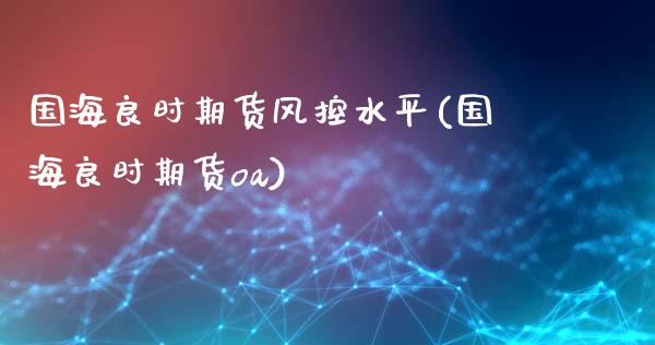 国海良时期货风控水平(国海良时期货oa)_https://www.iteshow.com_期货知识_第1张