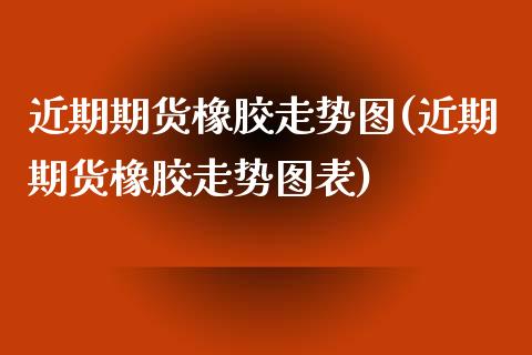 近期期货橡胶走势图(近期期货橡胶走势图表)_https://www.iteshow.com_期货交易_第1张