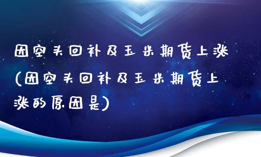 因空头回补及玉米期货上涨(因空头回补及玉米期货上涨的原因是)_https://www.iteshow.com_商品期货_第1张