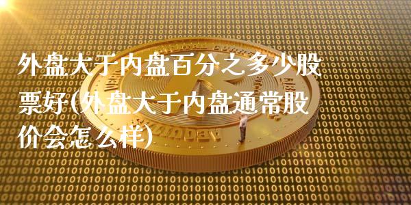 外盘大于内盘百分之多少股票好(外盘大于内盘通常股价会怎么样)_https://www.iteshow.com_原油期货_第1张