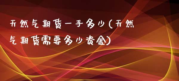 天然气期货一手多少(天然气期货需要多少资金)_https://www.iteshow.com_期货公司_第1张