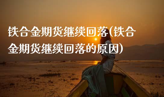 铁合金期货继续回落(铁合金期货继续回落的原因)_https://www.iteshow.com_原油期货_第1张