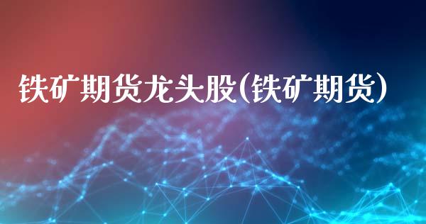 铁矿期货龙头股(铁矿期货)_https://www.iteshow.com_原油期货_第1张