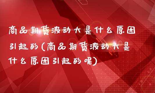 商品期货波动大是什么原因引起的(商品期货波动大是什么原因引起的呢)_https://www.iteshow.com_股指期权_第1张