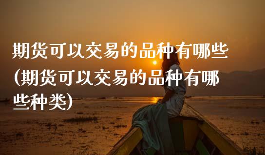 期货可以交易的品种有哪些(期货可以交易的品种有哪些种类)_https://www.iteshow.com_期货开户_第1张