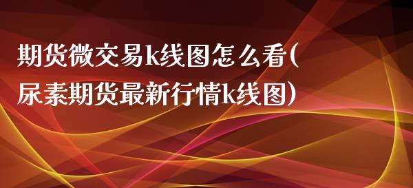 期货微交易k线图怎么看(尿素期货最新行情k线图)_https://www.iteshow.com_期货手续费_第1张