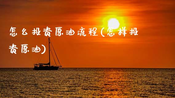 怎么投资原油流程(怎样投资原油)_https://www.iteshow.com_期货交易_第1张