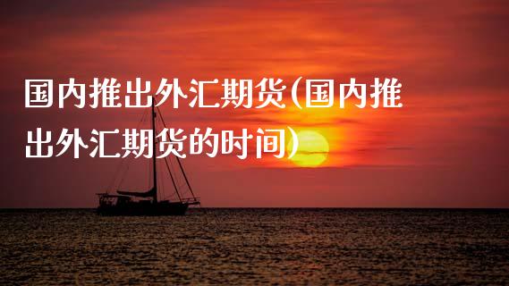 国内推出外汇期货(国内推出外汇期货的时间)_https://www.iteshow.com_期货品种_第1张