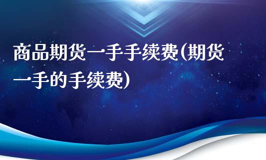 商品期货一手手续费(期货一手的手续费)_https://www.iteshow.com_股指期权_第1张