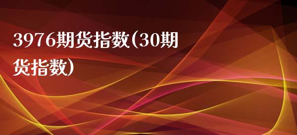 3976期货指数(30期货指数)_https://www.iteshow.com_期货手续费_第1张