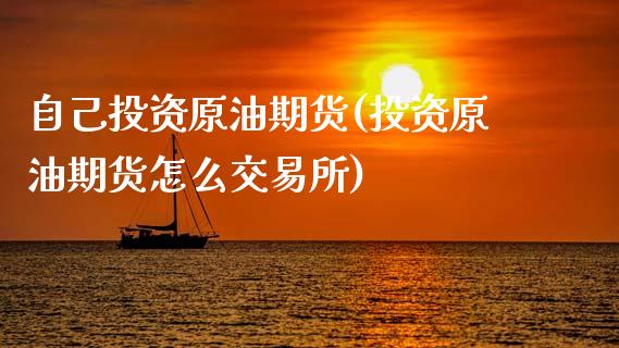 自己投资原油期货(投资原油期货怎么交易所)_https://www.iteshow.com_商品期权_第1张