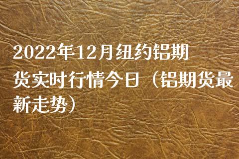 2022年12月纽约铝期货实时行情今日（铝期货最新走势）_https://www.iteshow.com_期货百科_第1张