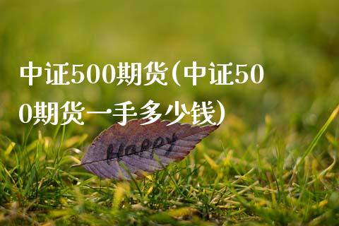 中证500期货(中证500期货一手多少钱)_https://www.iteshow.com_商品期权_第1张