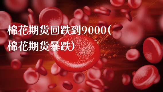 棉花期货回跌到9000(棉花期货暴跌)_https://www.iteshow.com_期货手续费_第1张