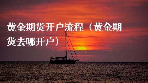 黄金期货开户流程（黄金期货去哪开户）_https://www.iteshow.com_期货手续费_第1张