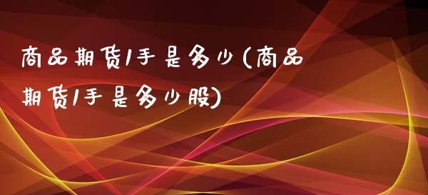 商品期货1手是多少(商品期货1手是多少股)_https://www.iteshow.com_原油期货_第1张