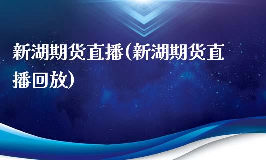 新湖期货直播(新湖期货直播回放)_https://www.iteshow.com_期货交易_第1张